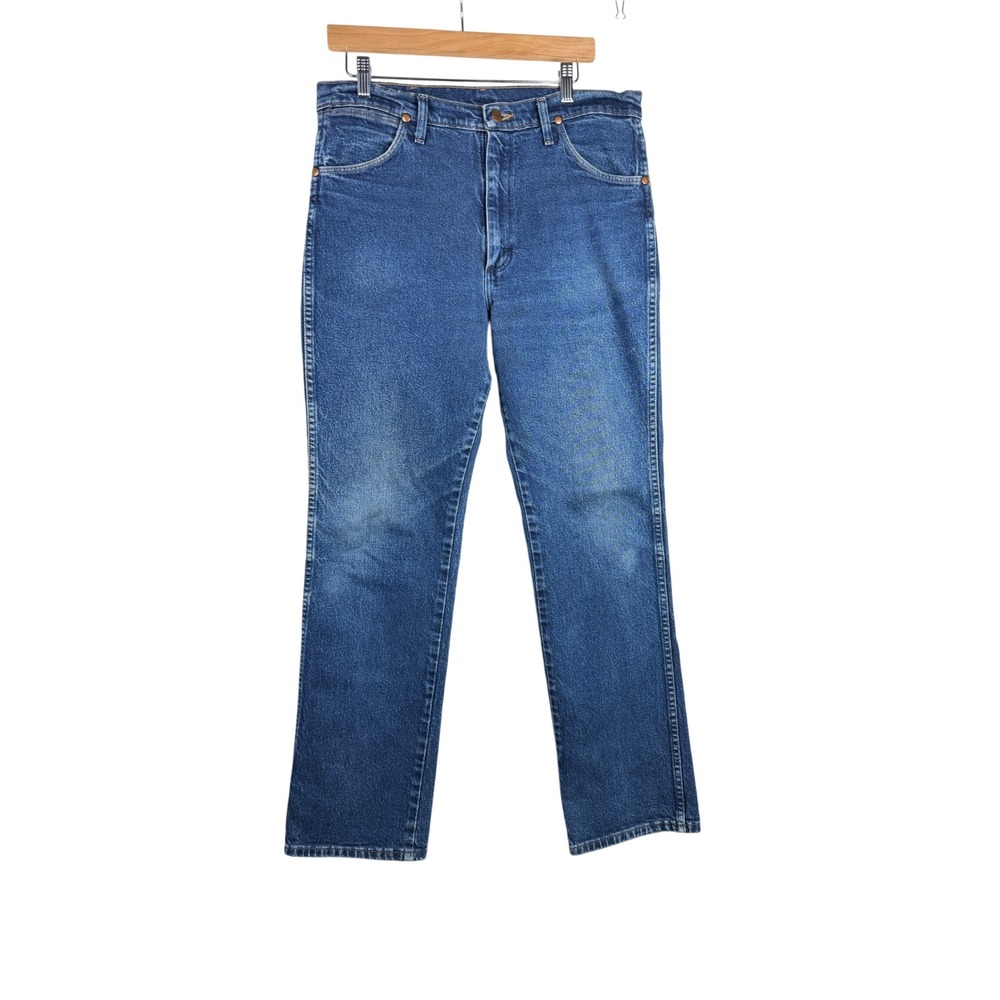 Wrangler Men's Straight Leg Jeans size 34X33 Blue